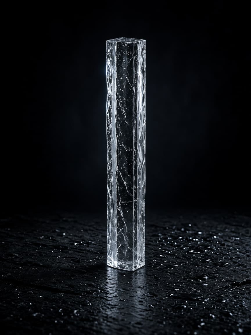 Clear Spear, 50 × 50 × 150 mm